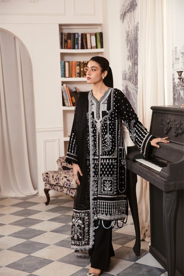 Gisele Summerlines Lawn'24 BLACK ROSE