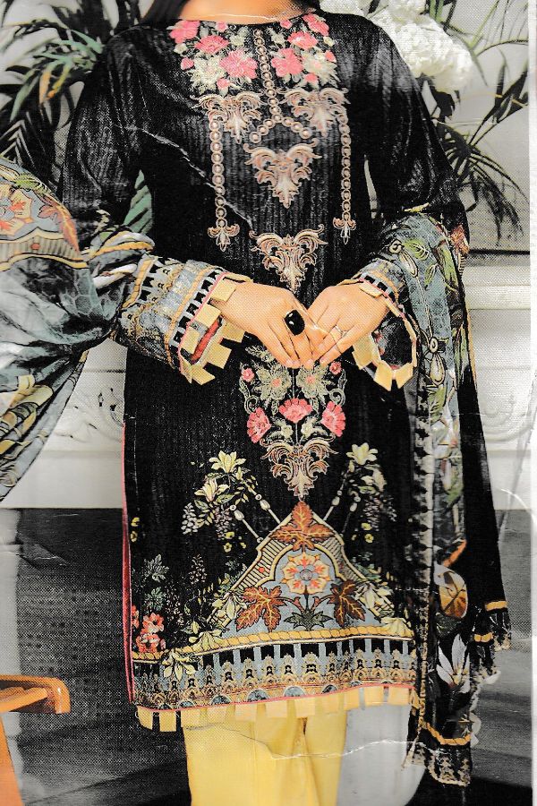 Sanam Saeed Jac/Viscose`19 Vol-1 D#9