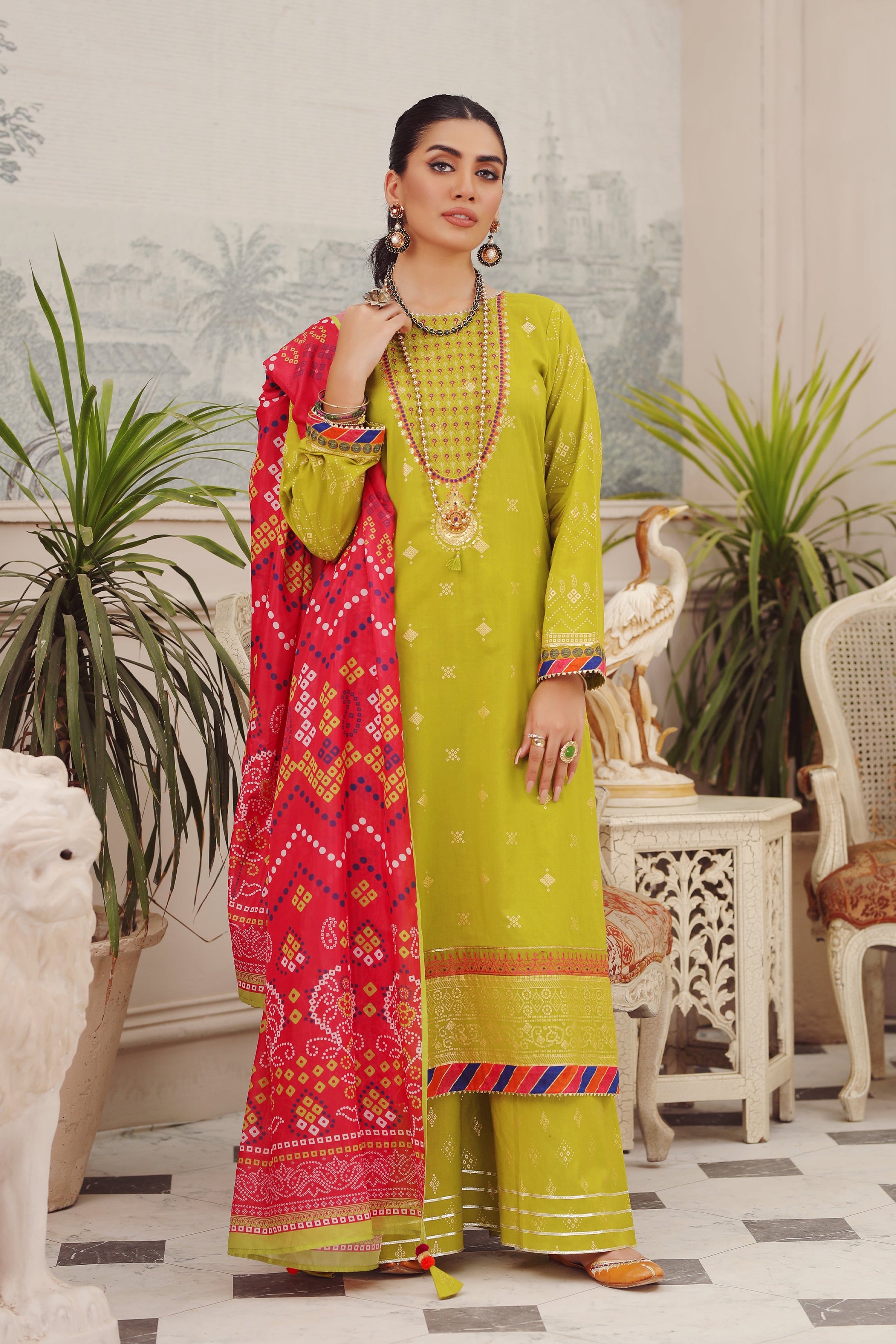 Lakhany Summer Gold Lawn`23 SG#5017