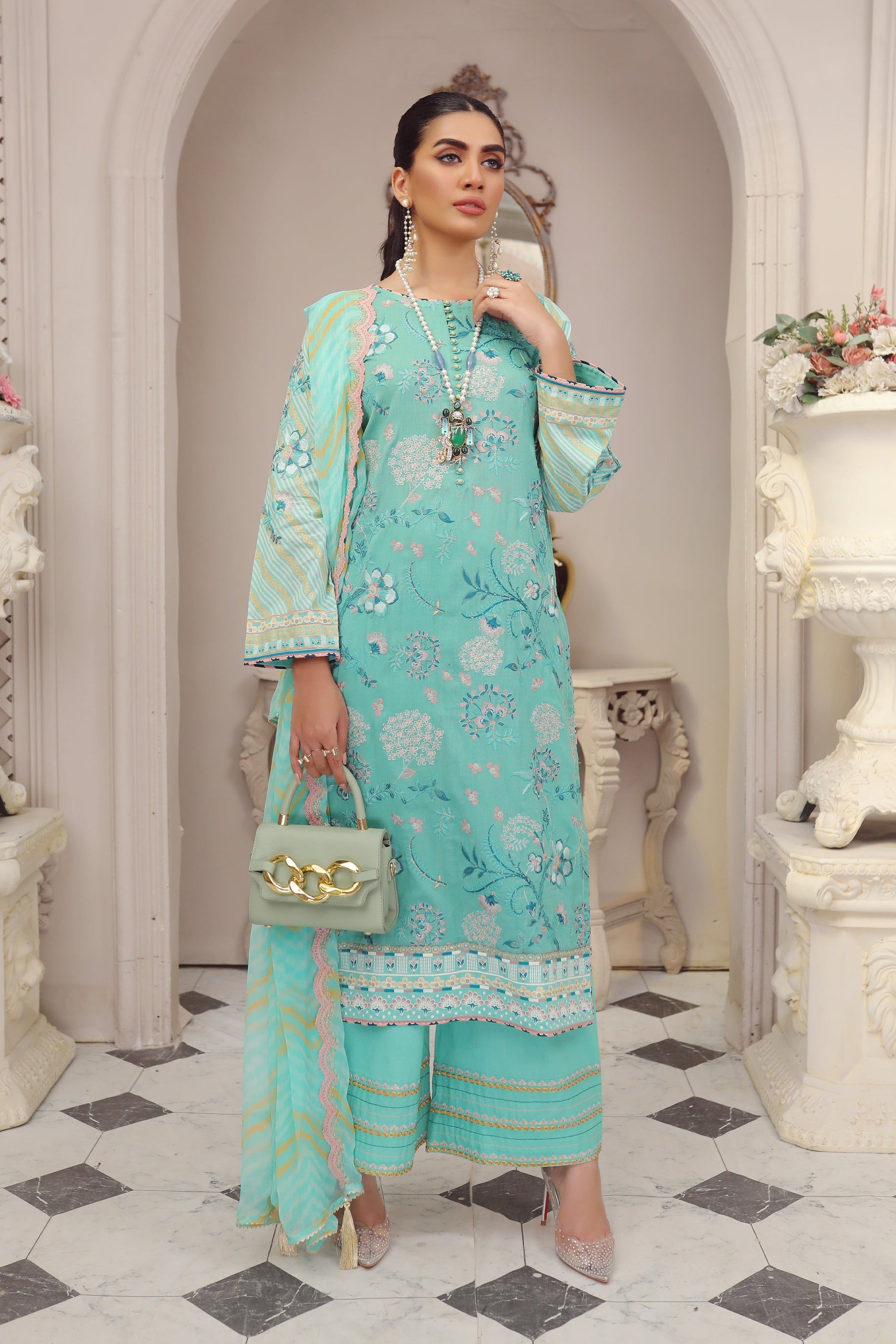 Lakhany Summer Gold Lawn`23 SG#5018