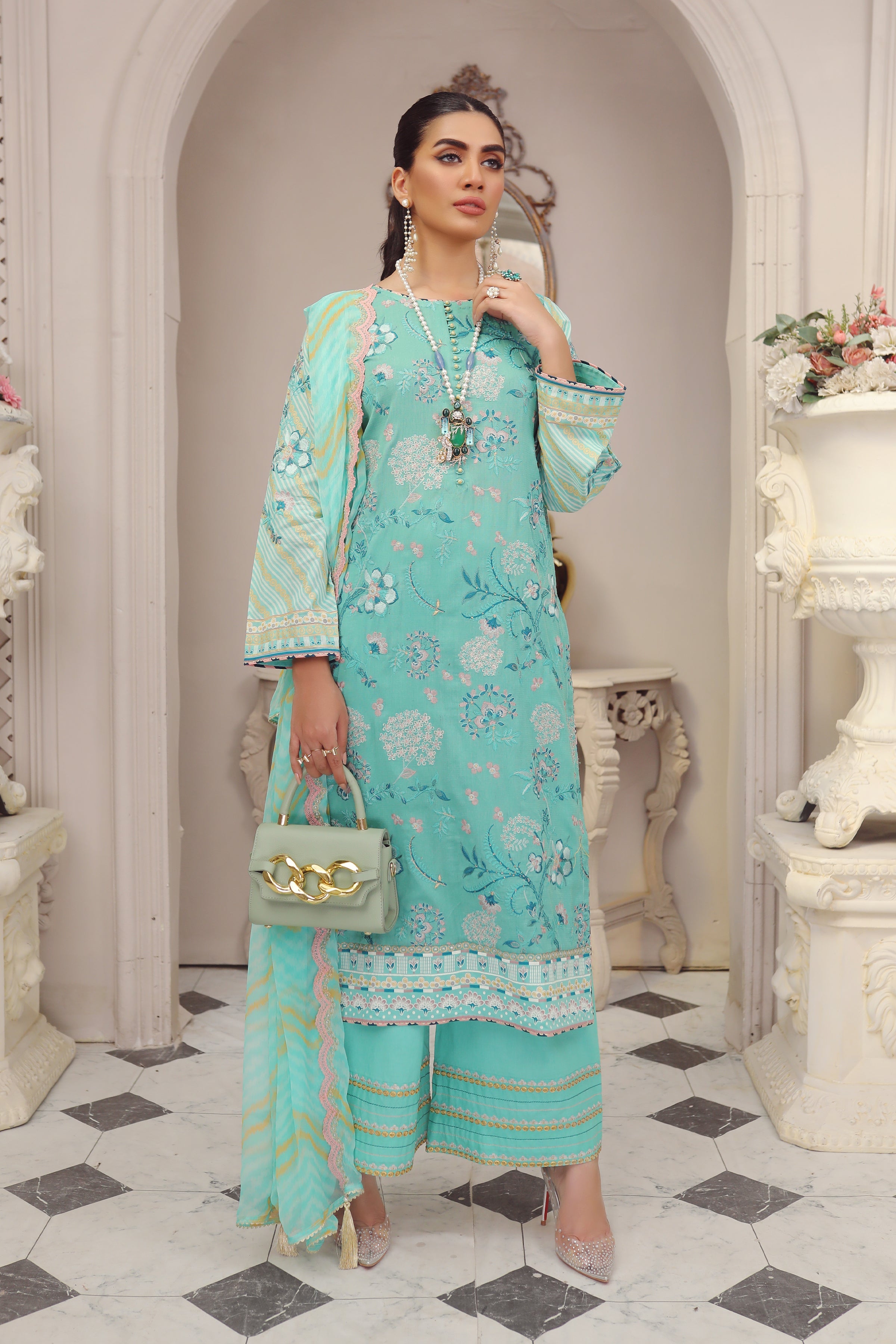 Lakhany Summer Gold Lawn`23 SG#5018