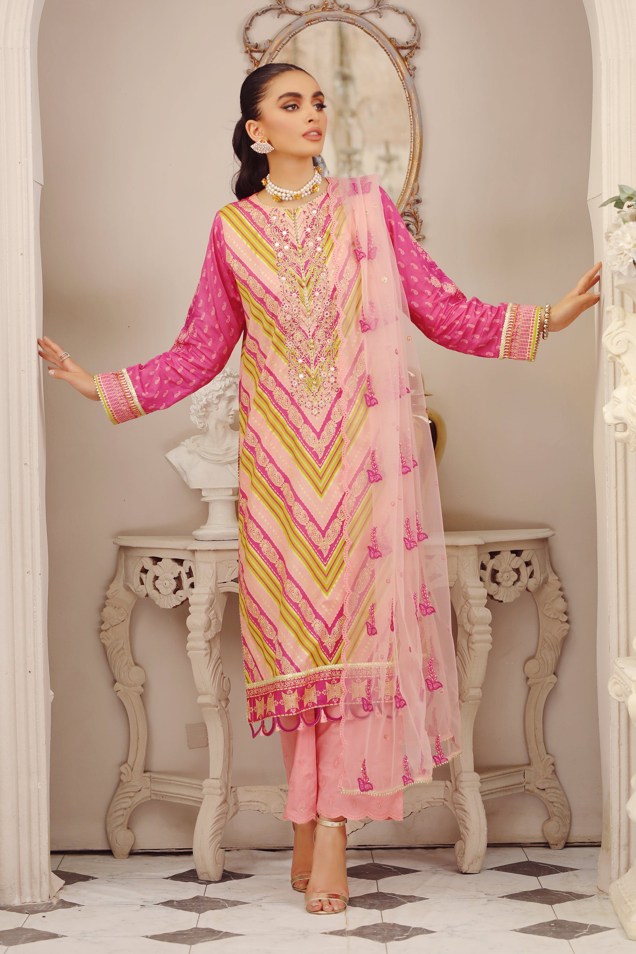 Lakhany Summer Gold Lawn`23 SG#5019