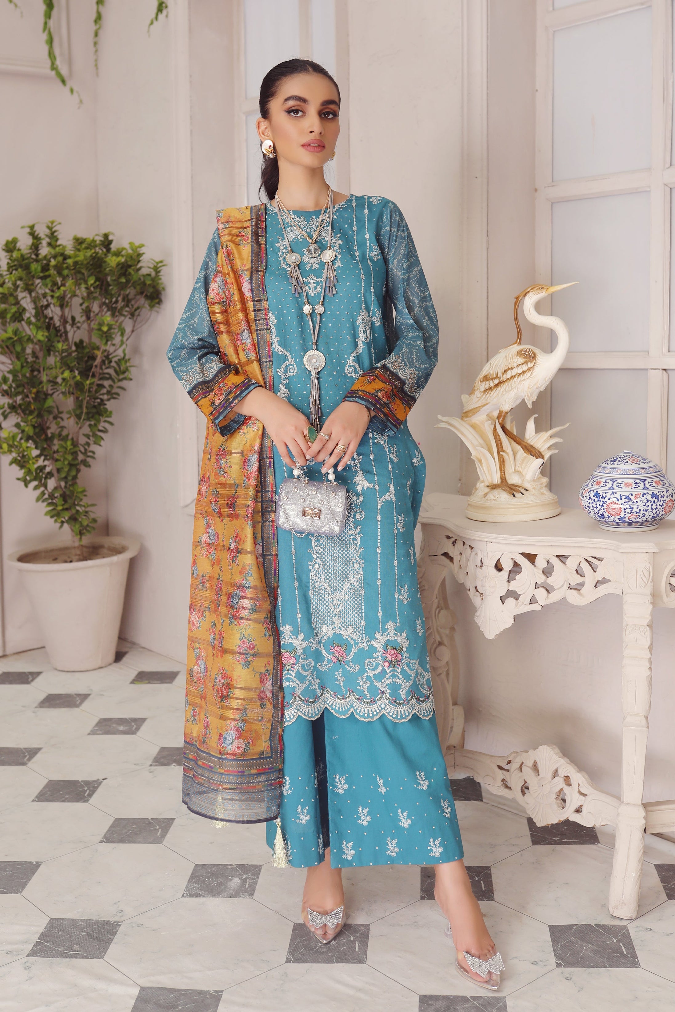 Lakhany Summer Gold Lawn`23 SG#5021
