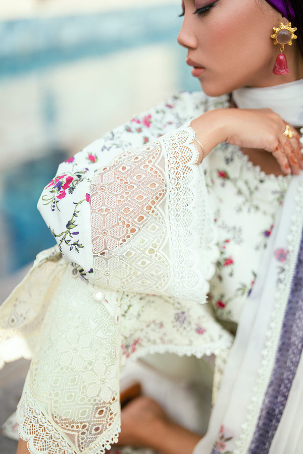 Sidra Fahad Lawn Kaari'25 (JASMINE)