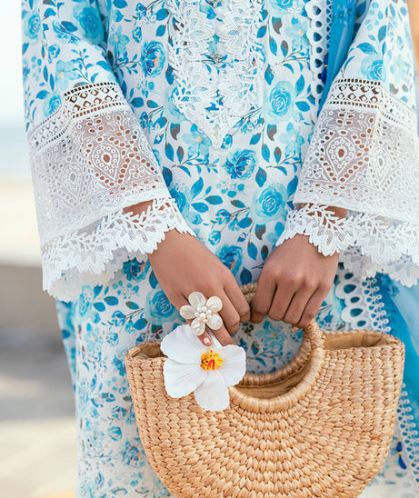 Sidra Fahad Lawn Kaari'25 (IRIS)