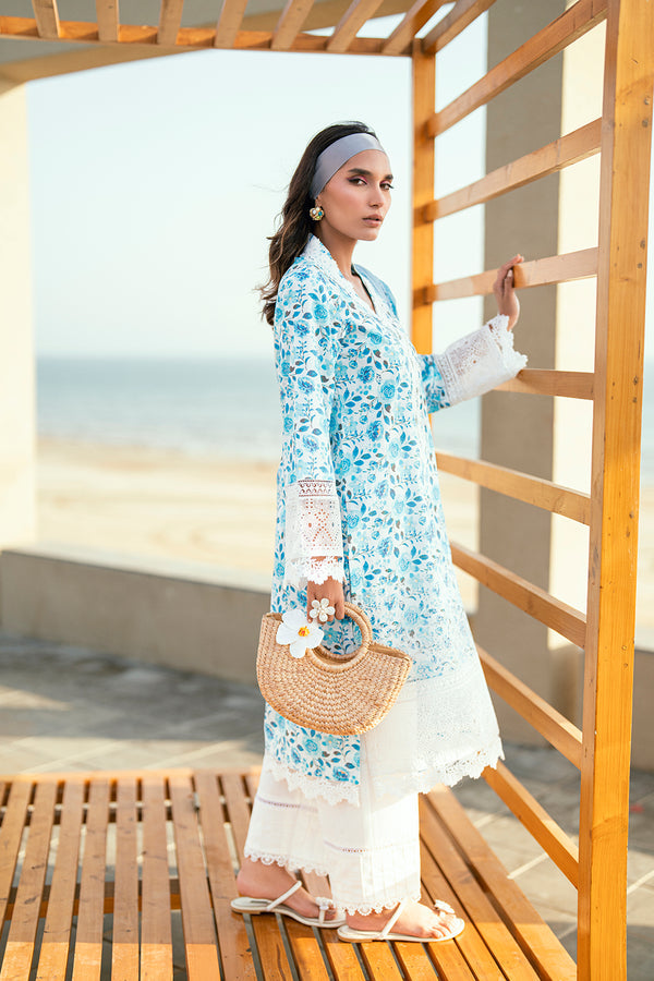 Sidra Fahad Lawn Kaari'25 (IRIS)