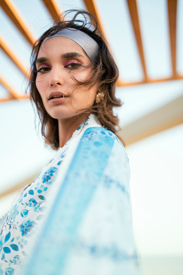 Sidra Fahad Lawn Kaari'25 (IRIS)