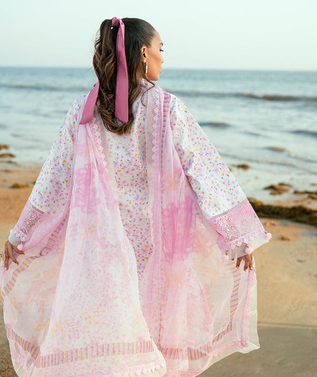 Sidra Fahad Lawn Kaari'25 (FLORA)