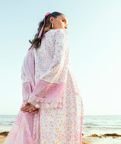 Sidra Fahad Lawn Kaari'25 (FLORA)