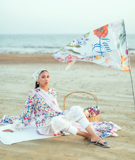 Sidra Fahad Lawn Kaari'25 (BLOSSOM)