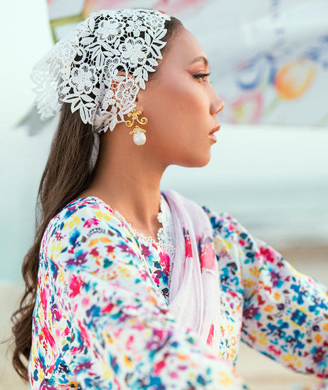 Sidra Fahad Lawn Kaari'25 (BLOSSOM)