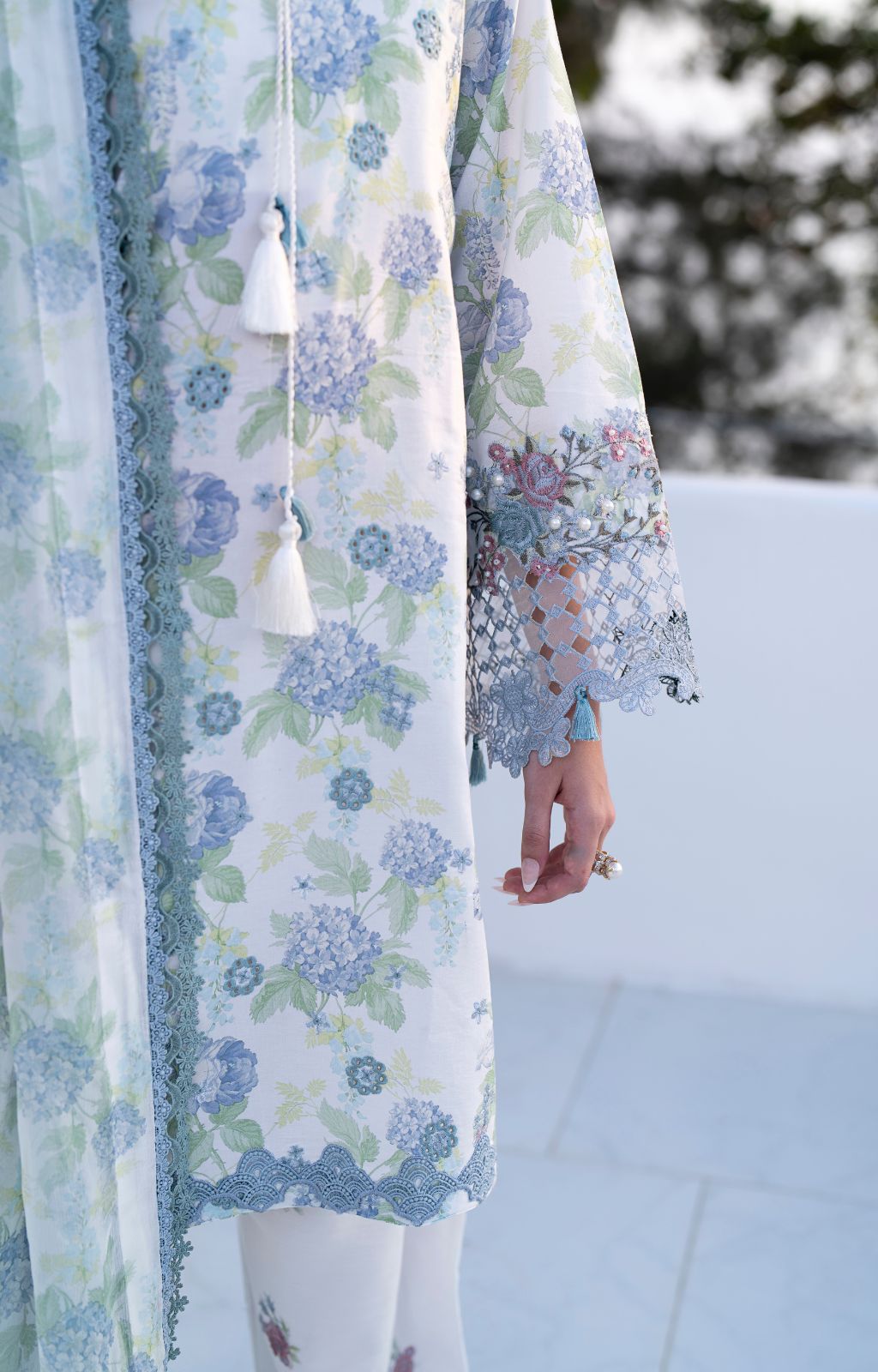 AJR Printkari Lawn`25 AJR#09 Isle