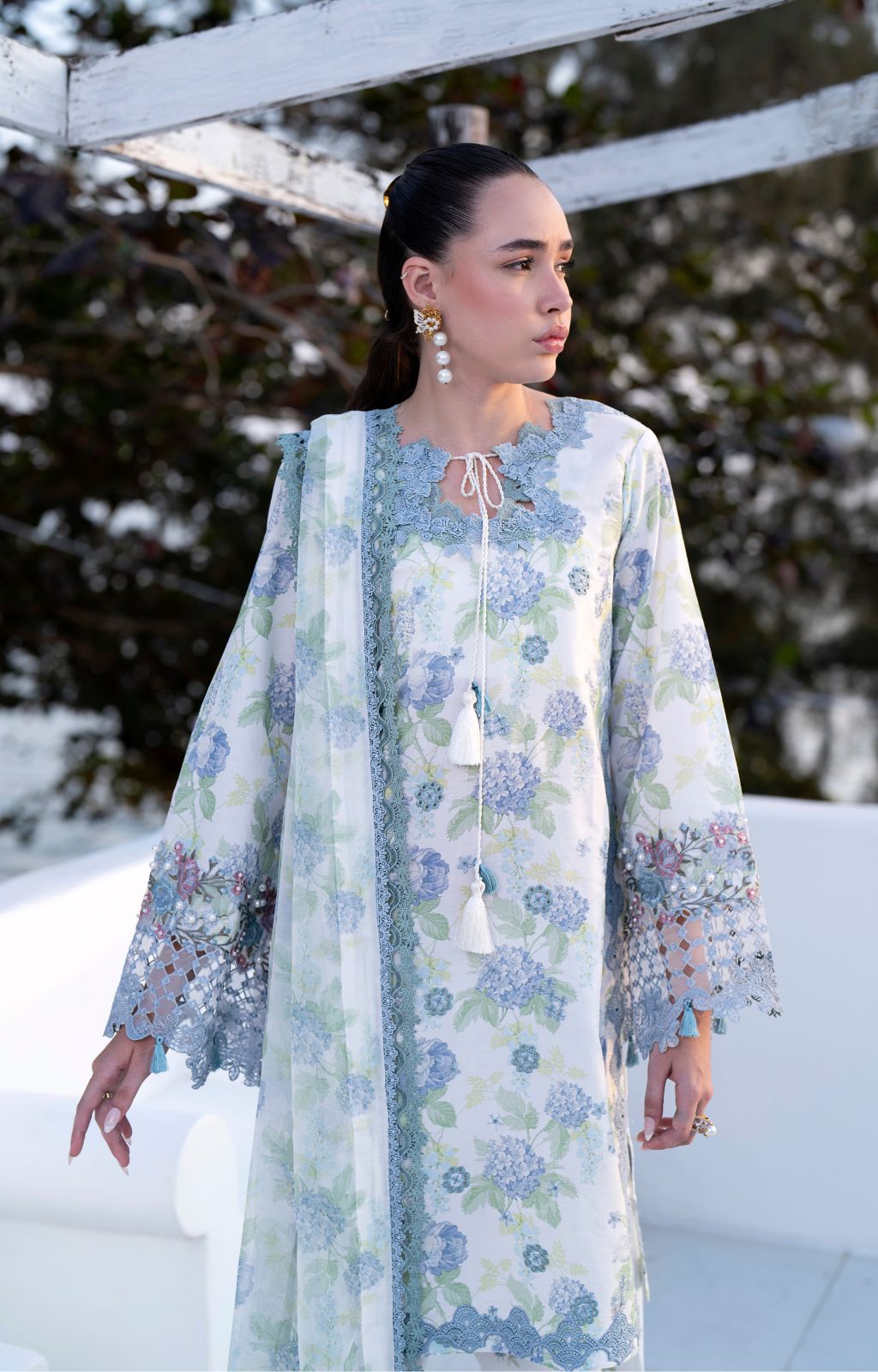 AJR Printkari Lawn`25 AJR#09 Isle