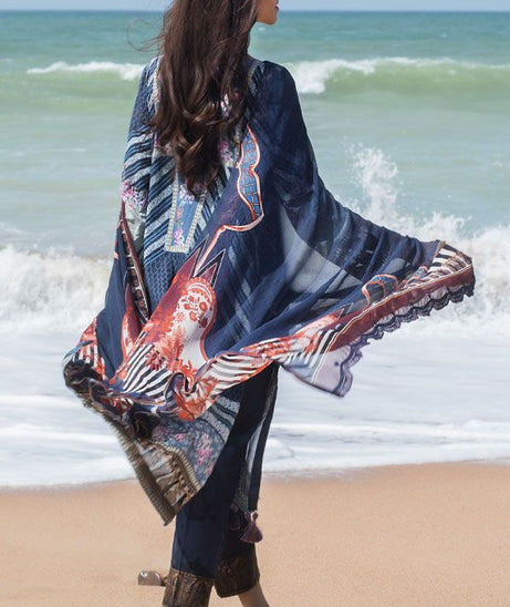 Iman Embroidered Lawn`21 D#01