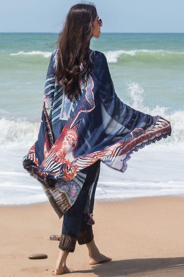 Iman Embroidered Lawn`21 D#01