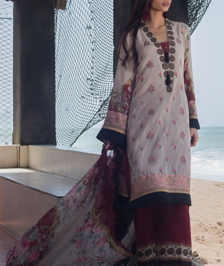 Iman Embroidered Lawn`21 D#03
