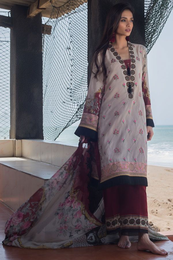 Iman Embroidered Lawn`21 D#03