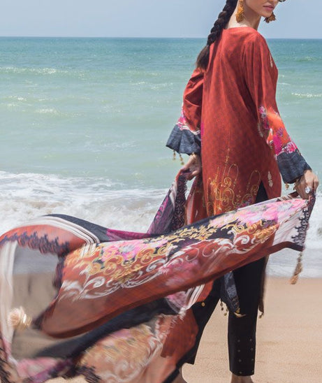 Iman Embroidered Lawn`21 D#06