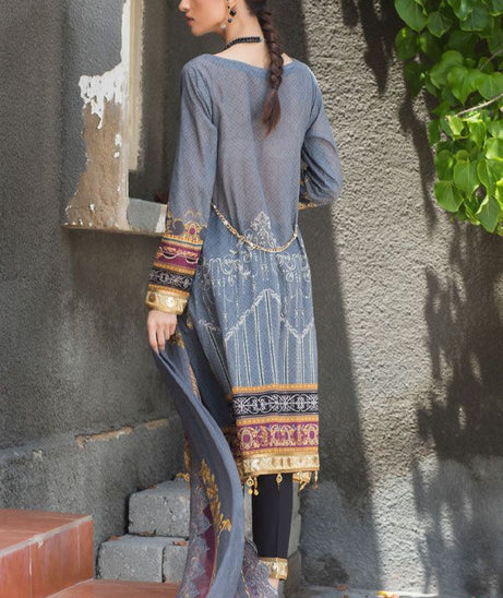 Iman Embroidered Lawn`21 D#07