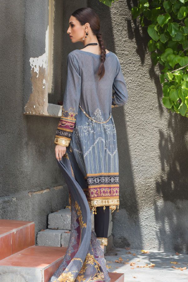 Iman Embroidered Lawn`21 D#07
