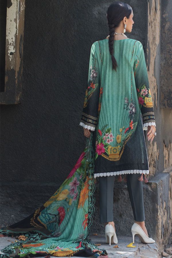 Iman Embroidered Lawn`21 D#08