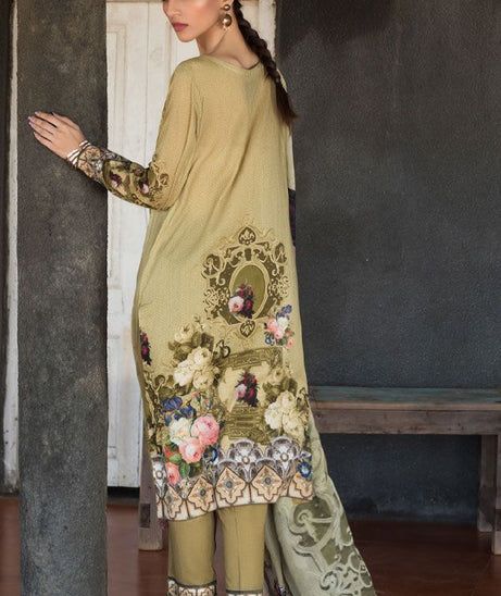 Iman Embroidered Lawn`21 D#09