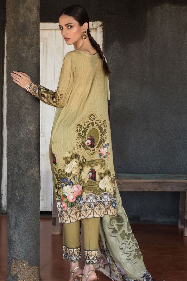 Iman Embroidered Lawn`21 D#09