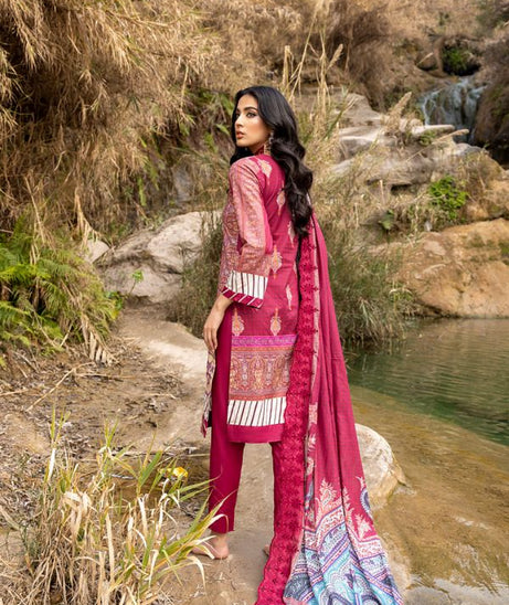 Iman Embroidered Lawn`22 D#4