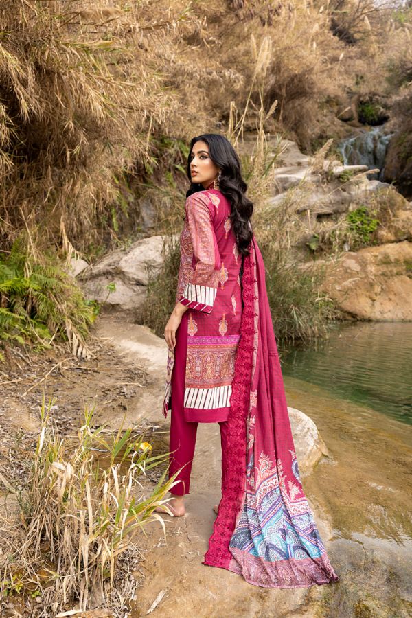 Iman Embroidered Lawn`22 D#4