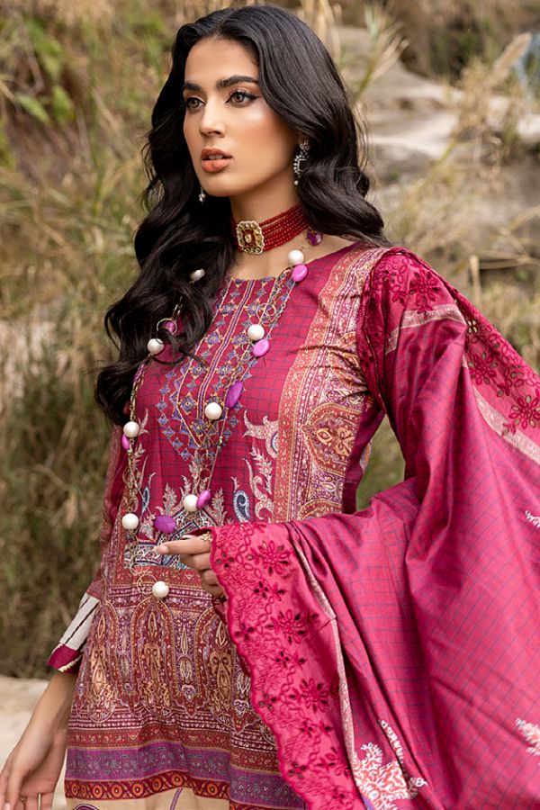 Iman Embroidered Lawn`22 D#4