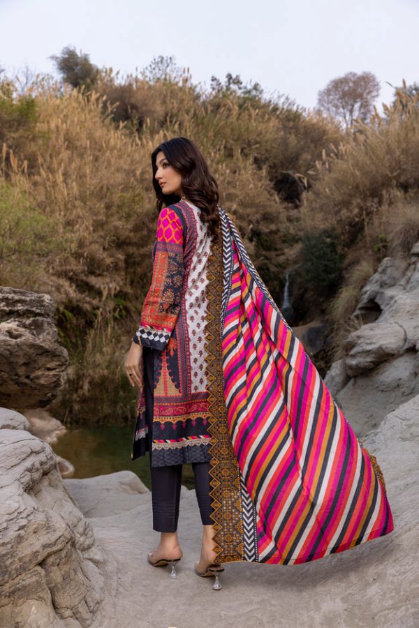 Iman Embroidered Lawn`22 D#7-A