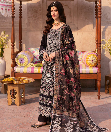 Mahnur Husn-E-Jahan Lawn'25 D#08