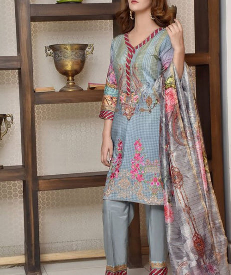 Irma Digital Emb Linen`20 D#2631