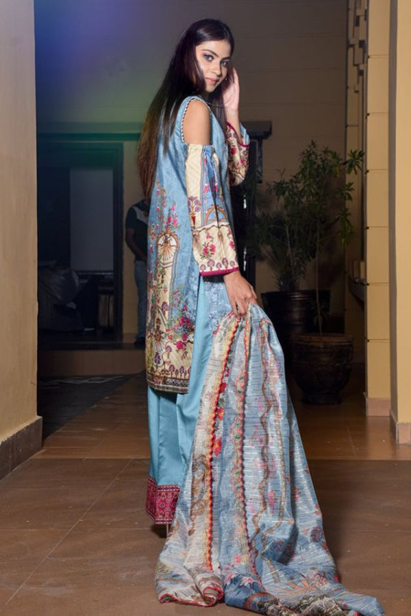 Irma Digital Emb Linen`20 D#2632