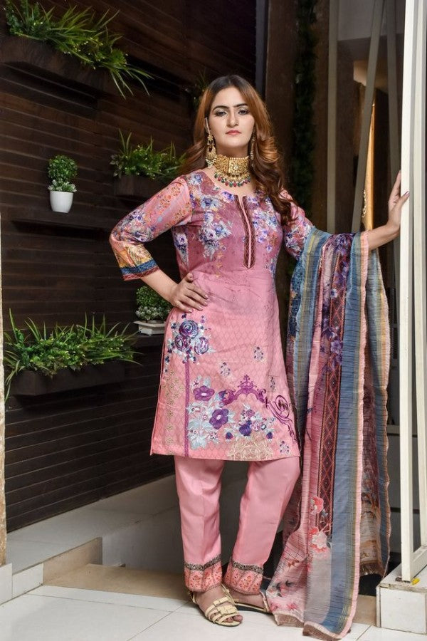 Irma Digital Emb Linen`20 D#2633