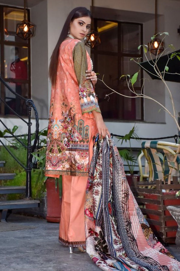 Irma Digital Emb Linen`20 D#2634