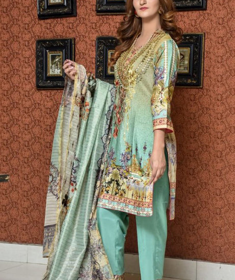 Irma Digital Emb Linen`20 D#2635