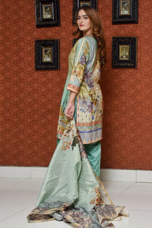 Irma Digital Emb Linen`20 D#2635