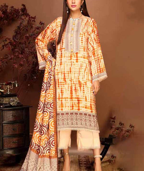 Ittehad German Linen'21 D#21718 Peach