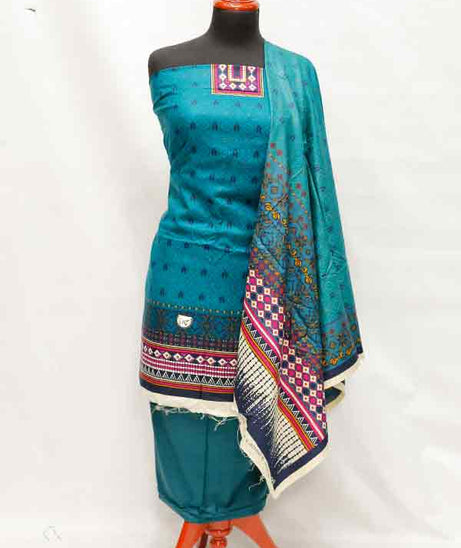 Ittehad Jhalak Linen`21 D#21506 D-Green
