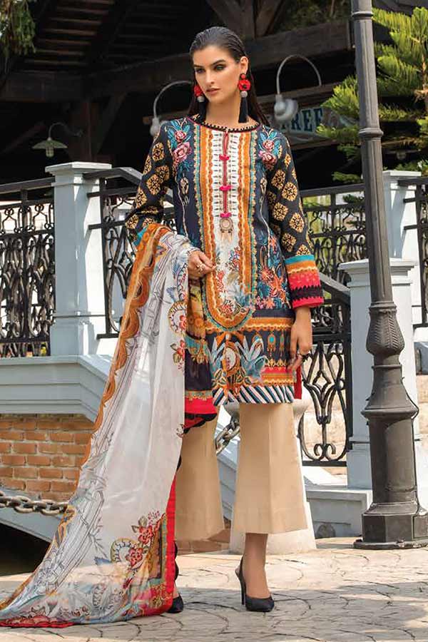 Ittehad Sarang S/S Lawn'20 D#13