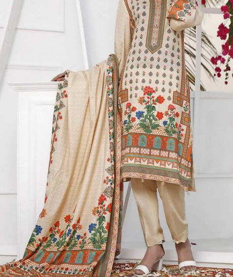 Jhalak Print Lawn`21 D#48 (Peach)
