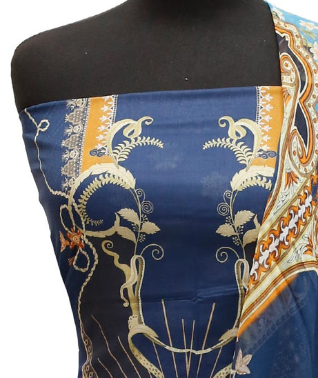 JJ Luxury Lawn C/Duptt'22 D#1065 N Blue