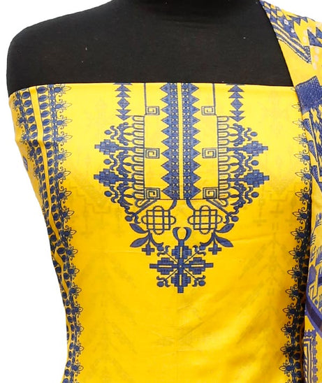 JJ Luxury Lawn C/Duptt'22 D#1605 Yellow