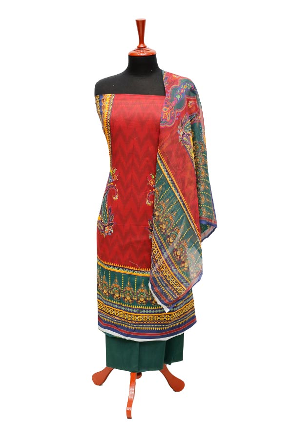 JJ Luxury Lawn C/Duptt'22 D#19 D Green