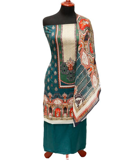 JJ Luxury Lawn C/Duptt'22 D#504 D Green