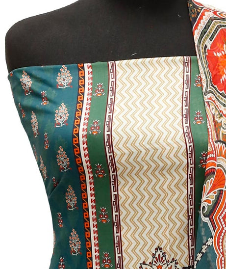 JJ Luxury Lawn C/Duptt'22 D#504 D Green