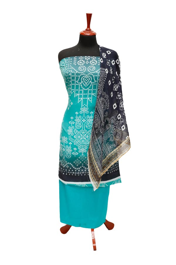 JJ Luxury Lawn C/Duptt'22 D#593 Sea Green