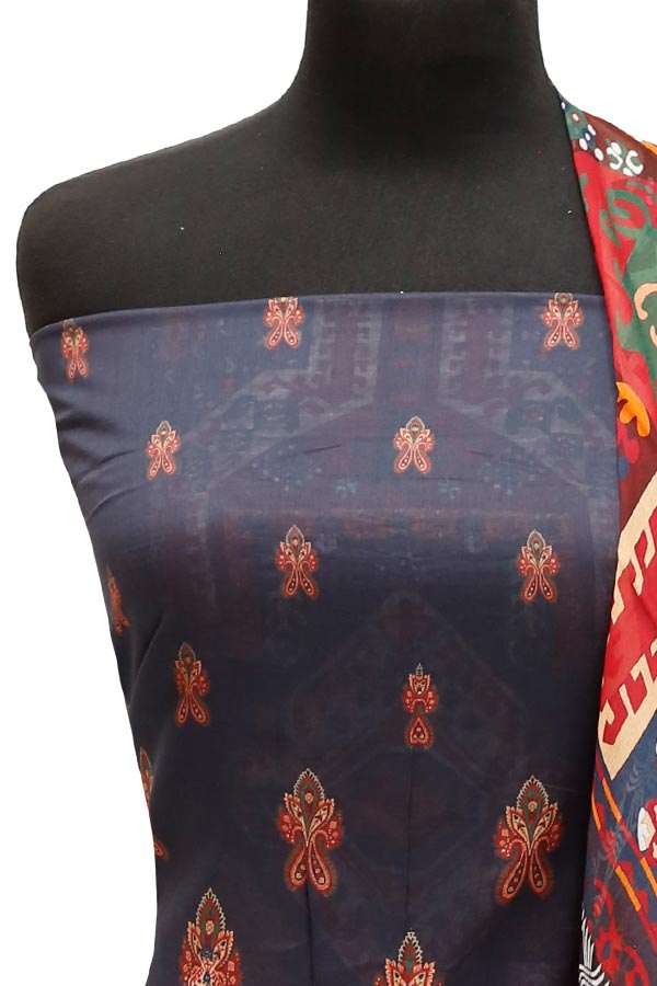 JJ Luxury Lawn C/Duptt'22 D#690 Black