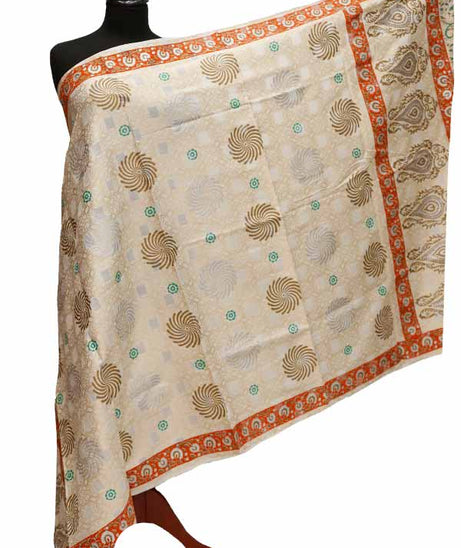 Jacquard Cotton Dupatta D#B